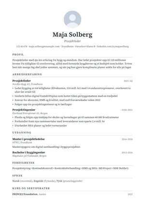 CV-malen Bergen