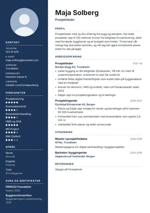 CV-malen Oslo